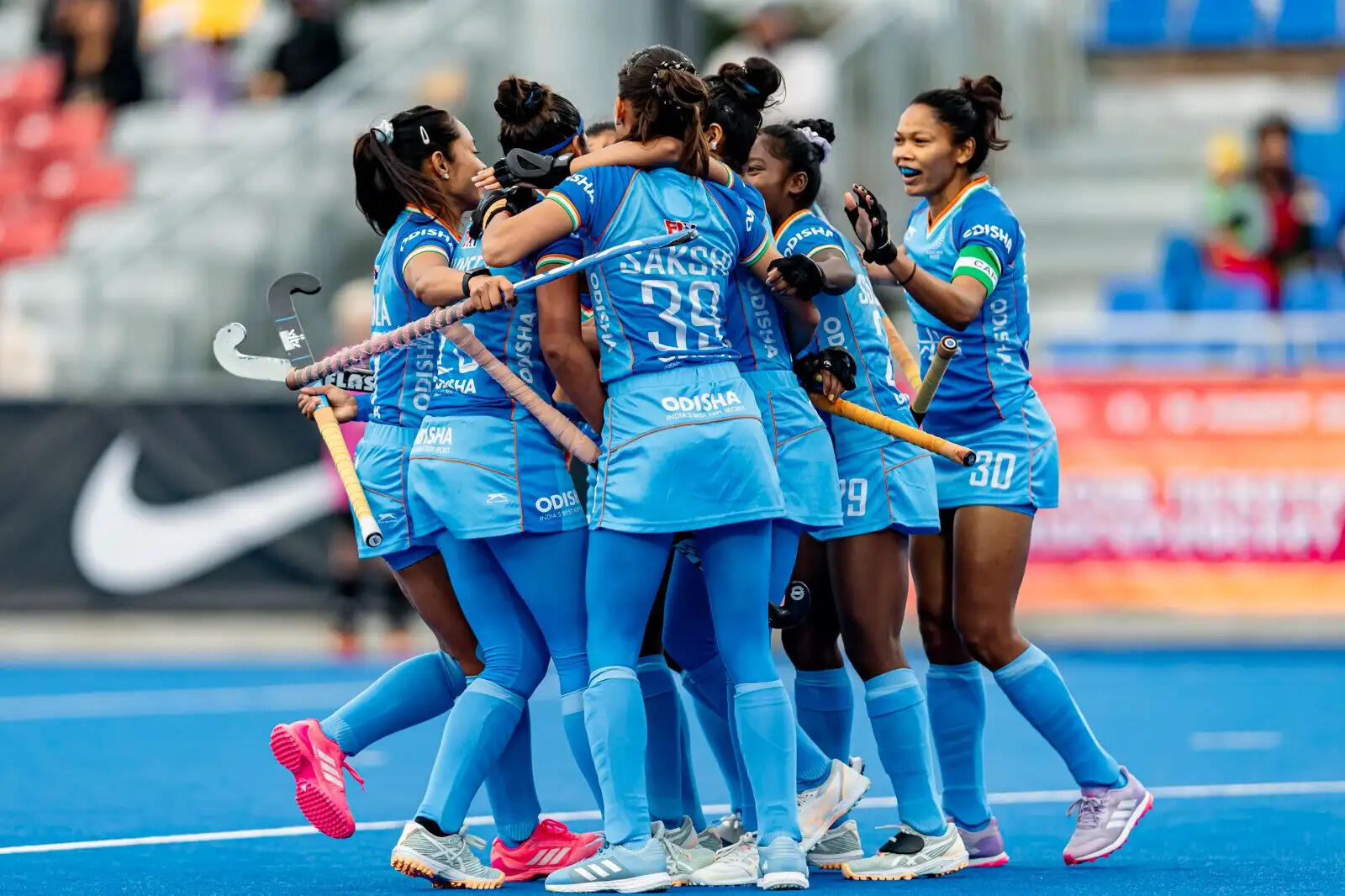 एफआईएच महिला हॉकी नेशंस कप 2025-26 : भारत ने चिली को 6-0 से रौंदकर फाइनल में बनाई जगह