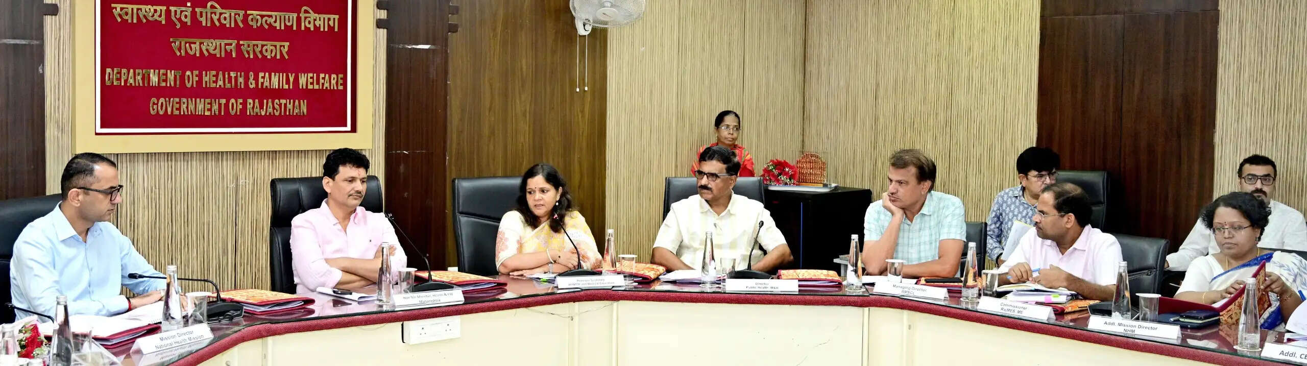महाराष्ट्र सरकार के स्वास्थ्य मंत्री एवं अधिकारियों का राजस्थान दौरा