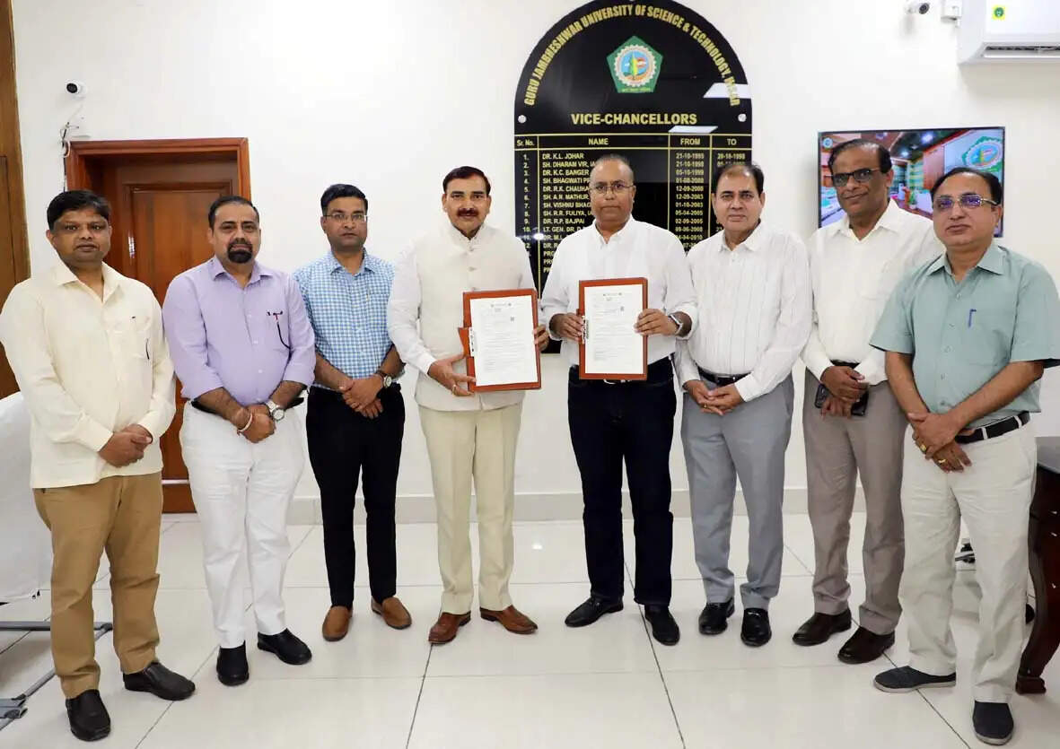 हिसार : गुरु जम्भेश्वर विश्वविद्यालय व ओपन लर्निंग ग्लोबल प्राइवेट लिमिटेड के बीच हुआ एमओयू