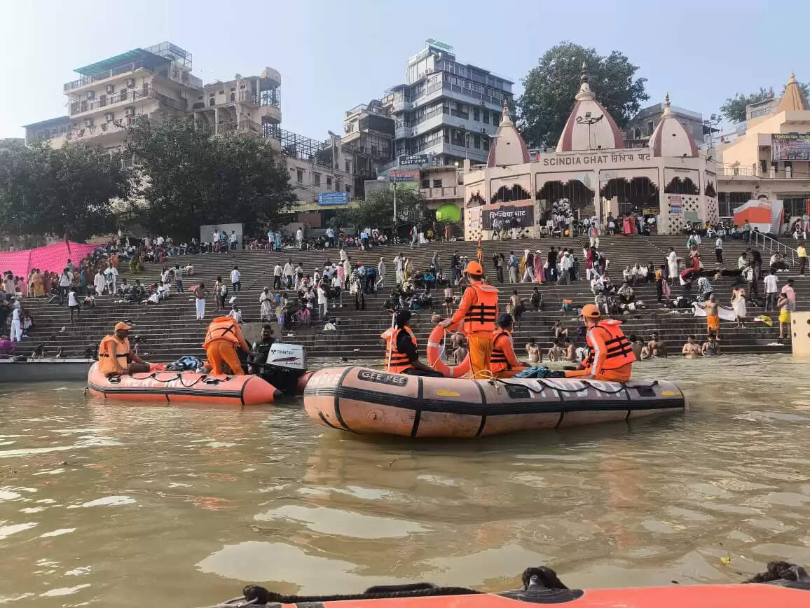 ‘देव दीपावली’ पर श्रद्धालुओं की सुरक्षा के लिए घाटों पर एनडीआरएफ सतर्क