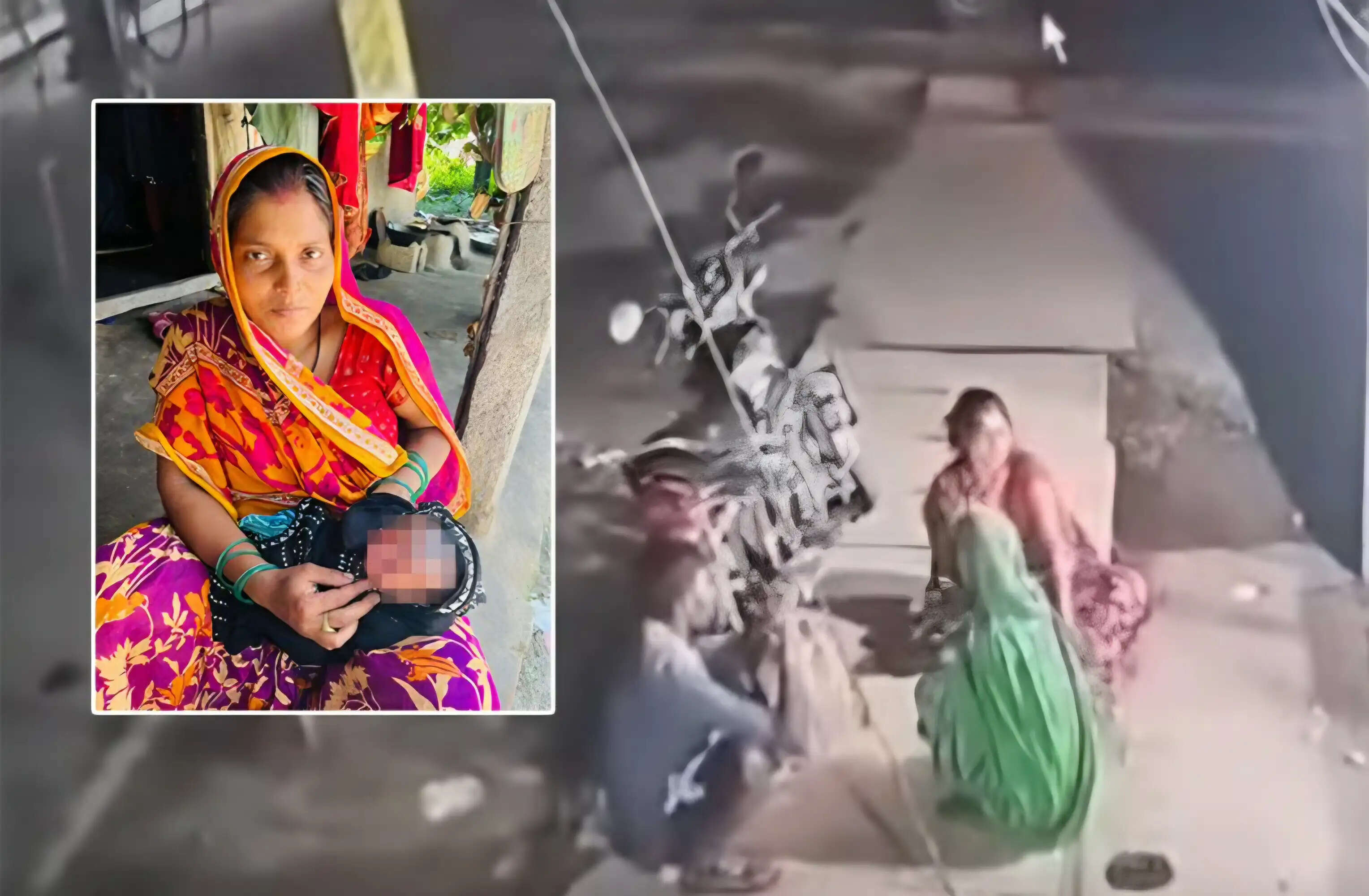 पैसे के अभाव में अस्पताल ने भर्ती नहीं किया, फुटपाथ पर महिला ने दिया बच्चे को जन्म