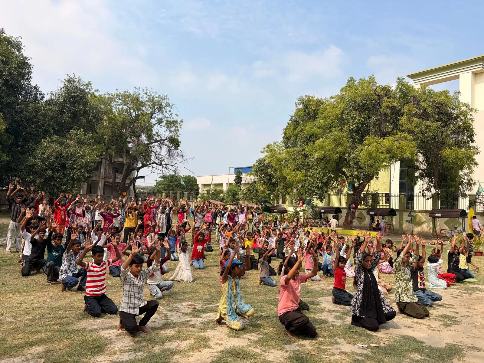 सारण के किलकारी शिविर में बच्चे सीख रहे हैं नृत्य की&nbsp;बारीकियाँ