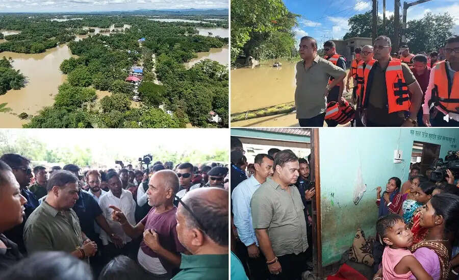 (राउंडअप) असम के 16 जिले बाढ़ से प्रभावित इलाकाें का मुख्यमंत्री, मंत्री एवं विधायक कर रहे दौरा