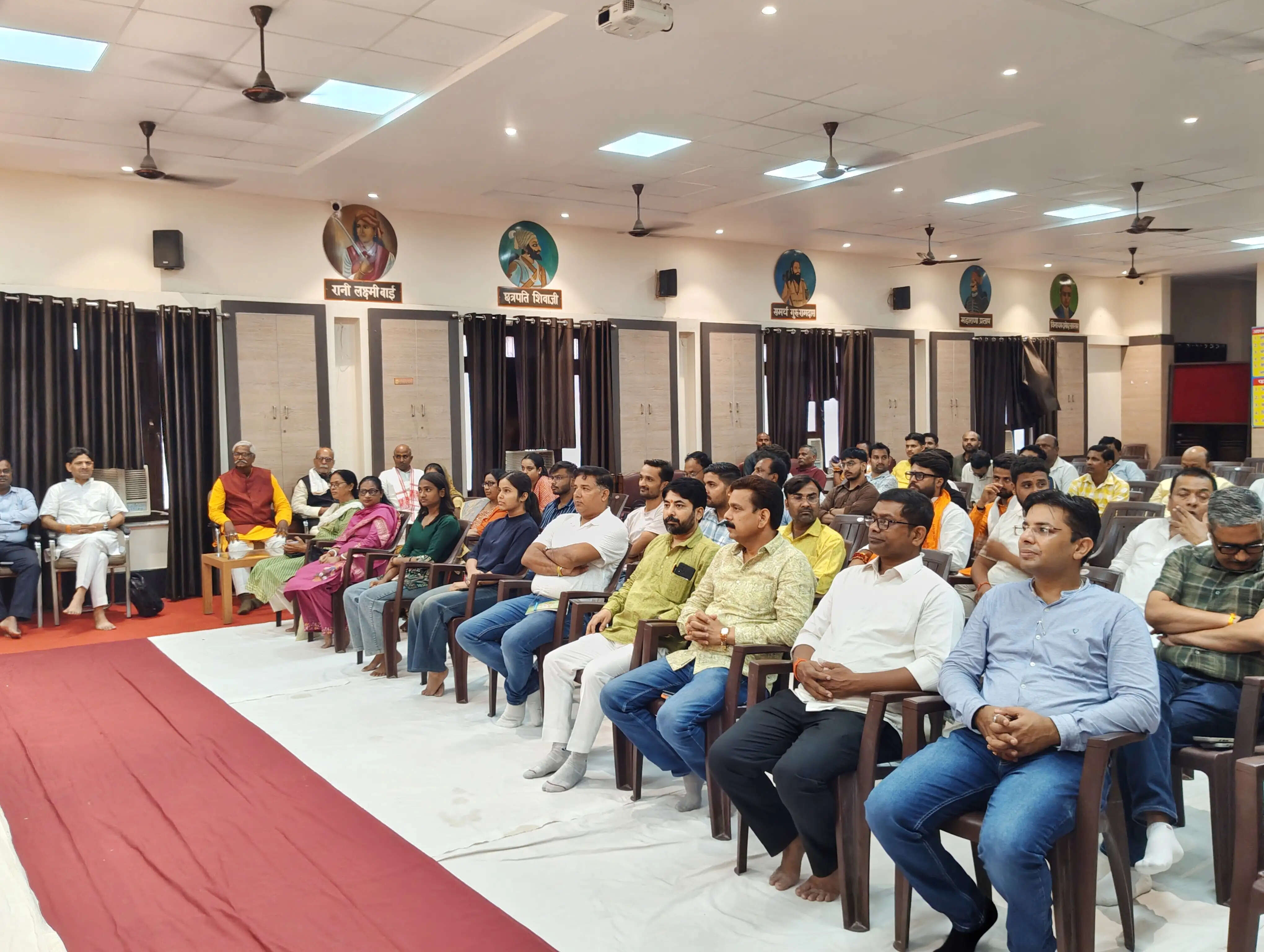 राष्ट्रीय स्वयंसेवक संघ की स्थापना भारत को बड़ा बनाने के लिए हुई है : रामलाल
