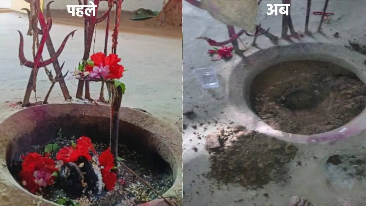 जशपुर : प्राचीन शिव मंदिर से शिवलिंग चोरी, दूसरी बार हुई वारदात से ग्रामीणों में आक्रोश