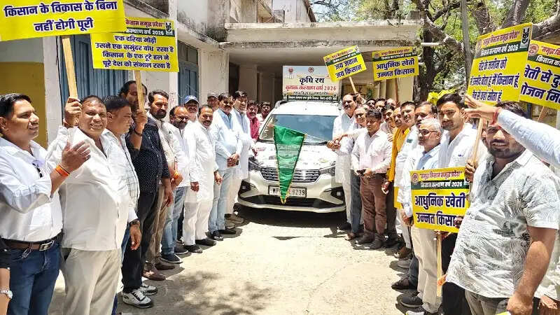 इंदौरः मंत्री तुलसीराम सिलावट ने कृषि रथ का वर्चुवली शुभारंभ किया