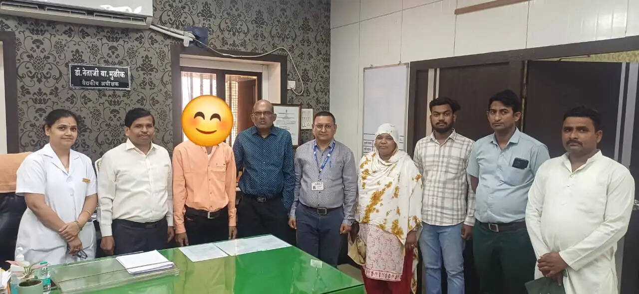 मप्र. से 13साल से लापता रोगी को ठाणे मनोचिकित्सालय से घर भेजा