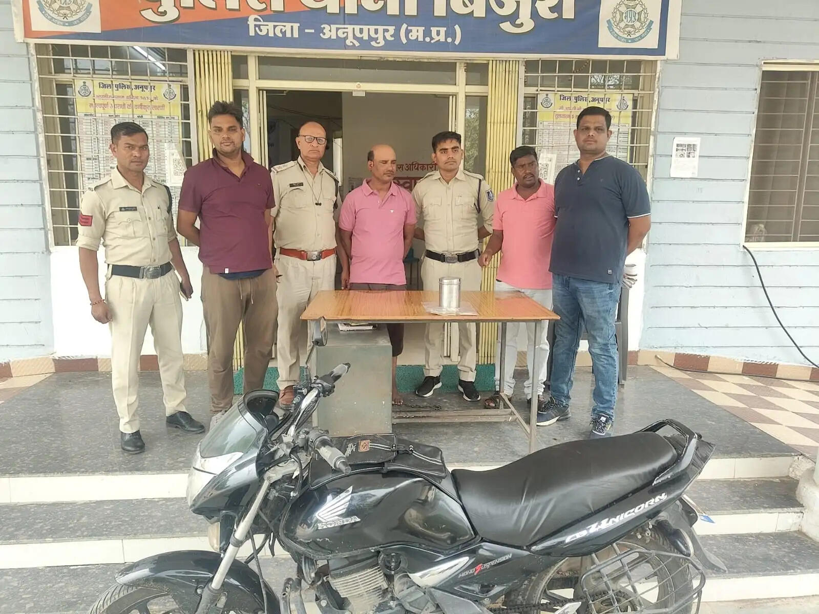अनूपपुर: बाइक डिग्गी से 50 हजार निकालने वाला आरोपी पहुंचा जेल