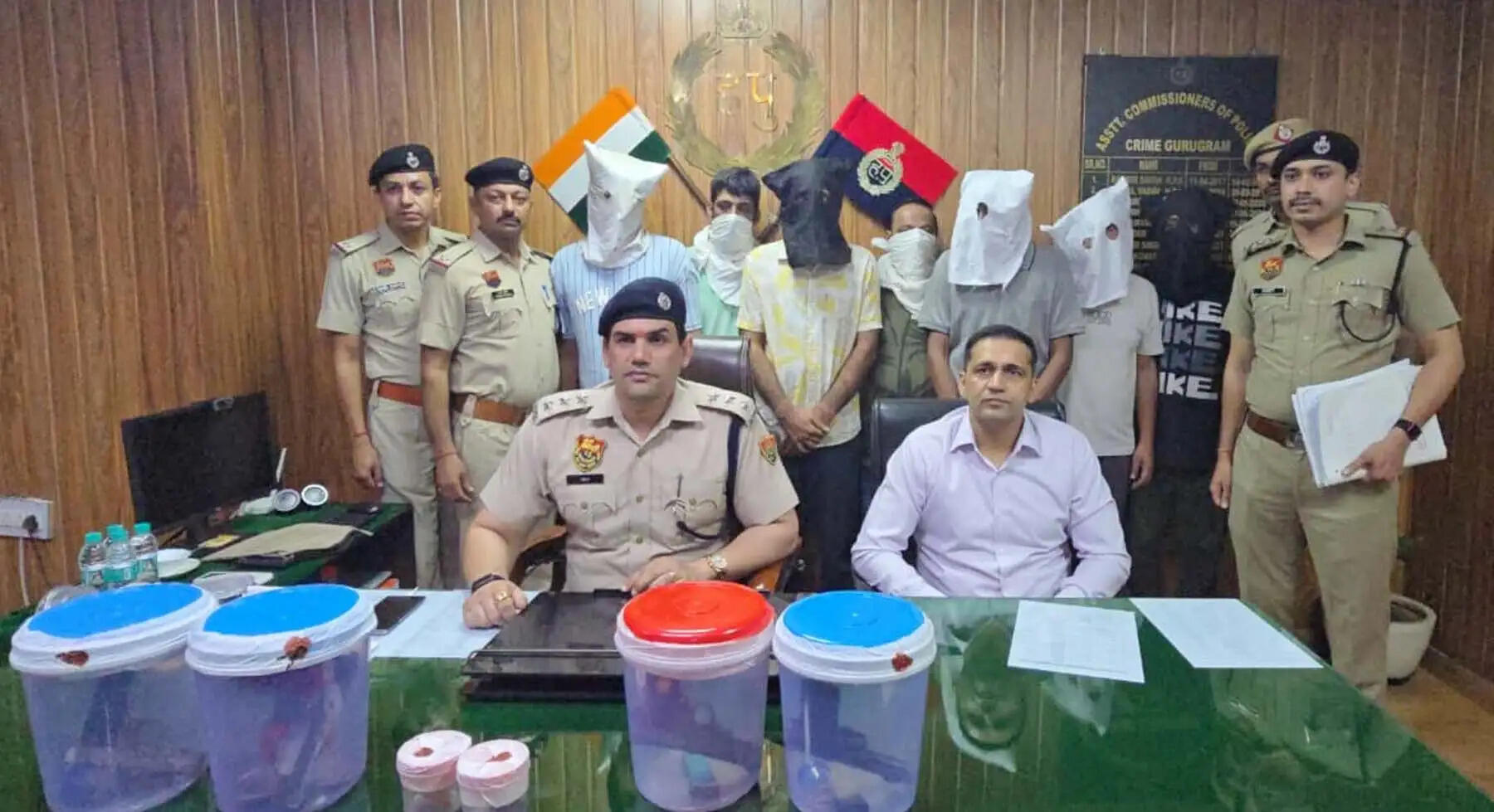 गुरुग्राम पुलिस ने विदेश में बैठे गैंगस्टरों के नेटवर्क पर कसा शिकंजा