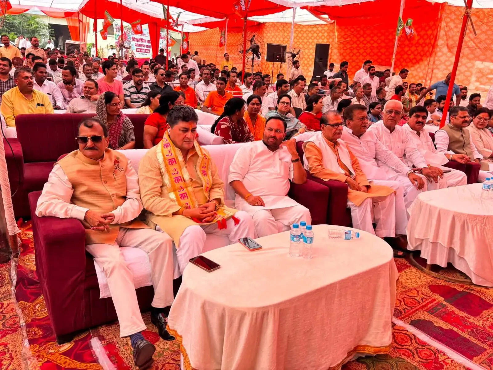 मुरादाबाद : सेवा ज्योति यात्रा एवं विकसित भारत संकल्प सभा में गूंजा राष्ट्रसेवा का संदेश