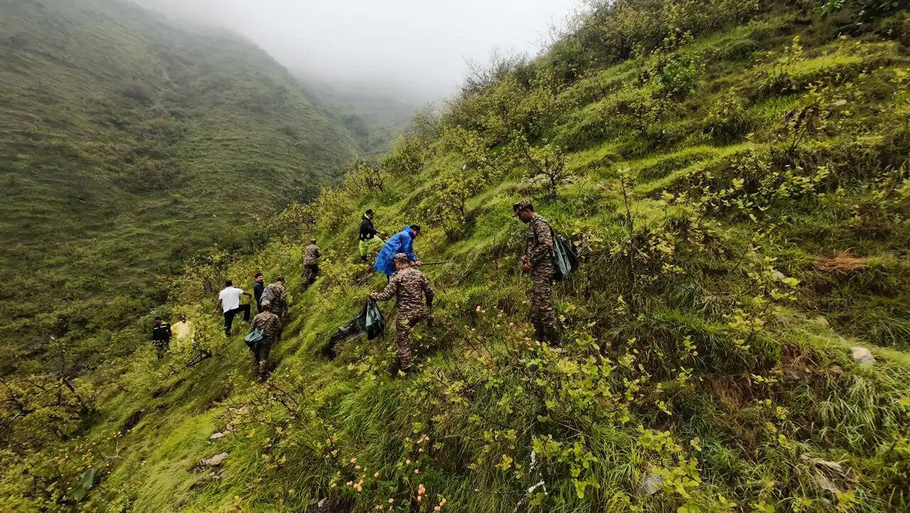 भूस्खलन प्रभावित देवल गांव में प्रादेशिक सेना ने लगाए 10 हजार पौधे