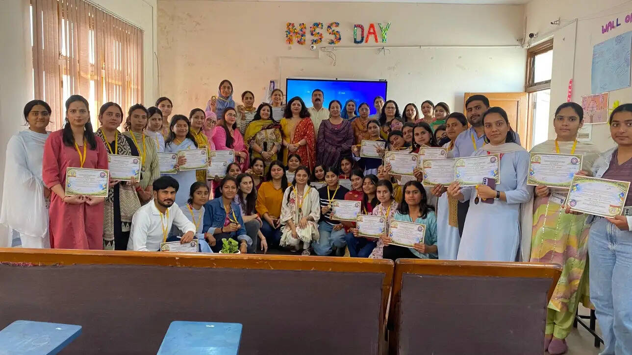 जीसीओई जम्मू में 7 दिवसीय एनएसएस विंटर कैंप का समापन