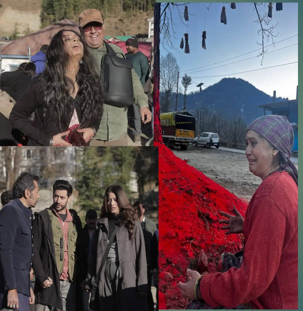 जंजैहली की वादियों में हो रही है वैब सीरिज स्नो ब्राइड की शूटिंग