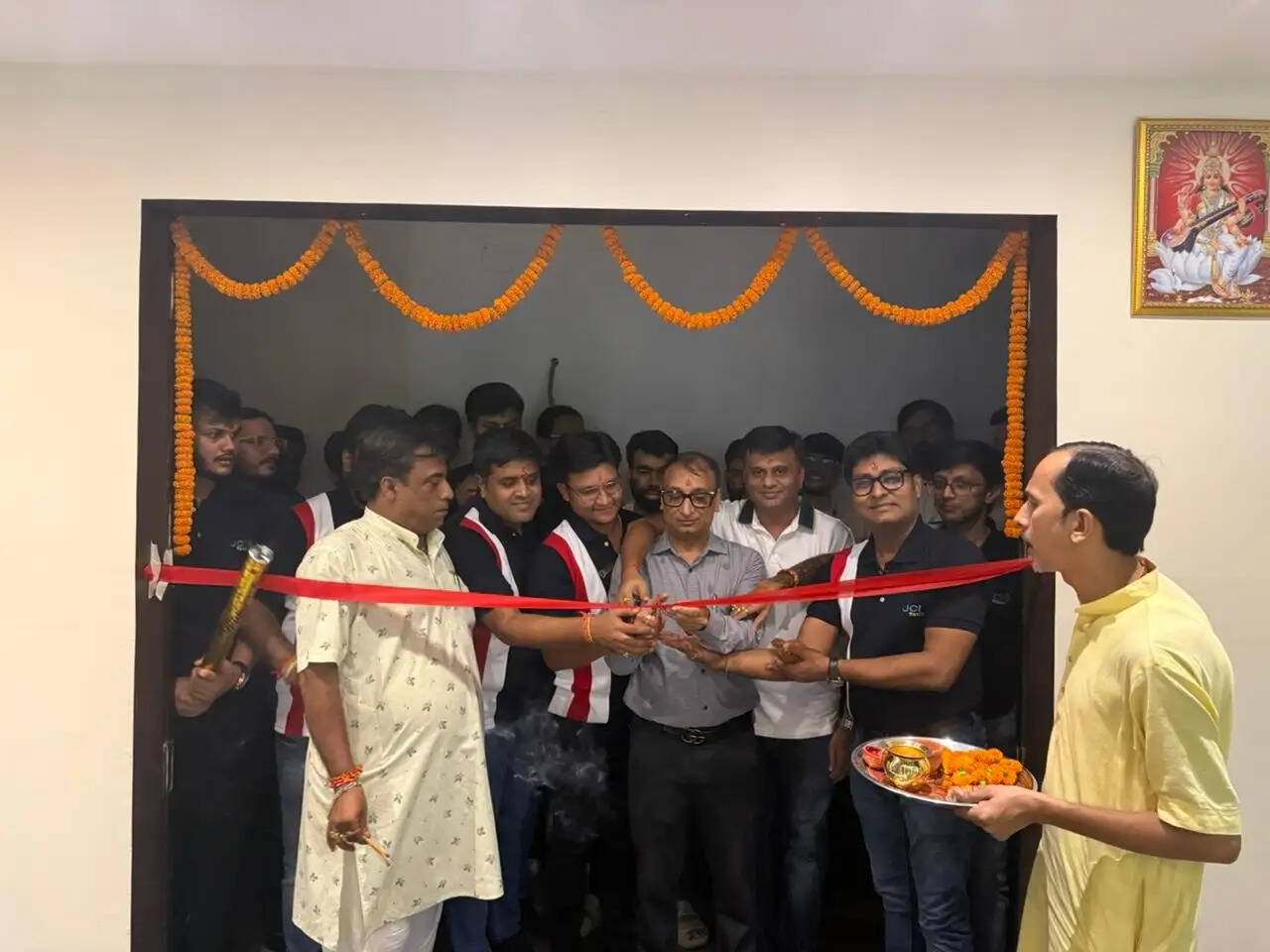 जेसीआई रांची ने किया एक्सपो उत्सव के लिए नए कार्यालय का उद्घाटन