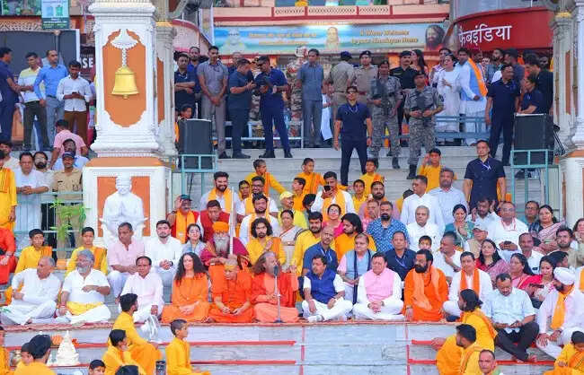 गंगा भारतीय संस्कृति और आध्यात्मिक चेतना की जीवंत धारा : नितिन नवीन