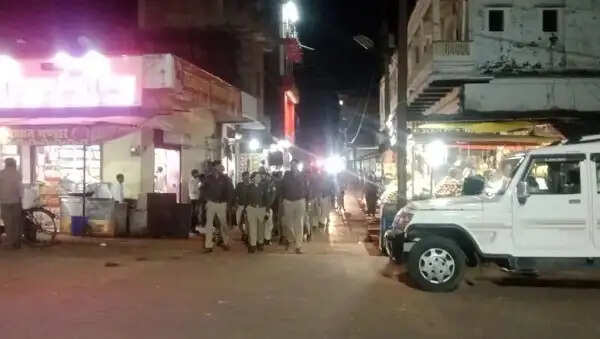 होली पर मऊगंज हाई अलर्ट, चप्पे-चप्पे पर पुलिस तैनात