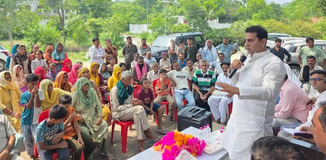 96 लाख के विकास पैकेज से जसरोटा को बड़ी सौगात-विधायक जसरोटिया ने रखी कई परियोजनाओं की आधारशिला