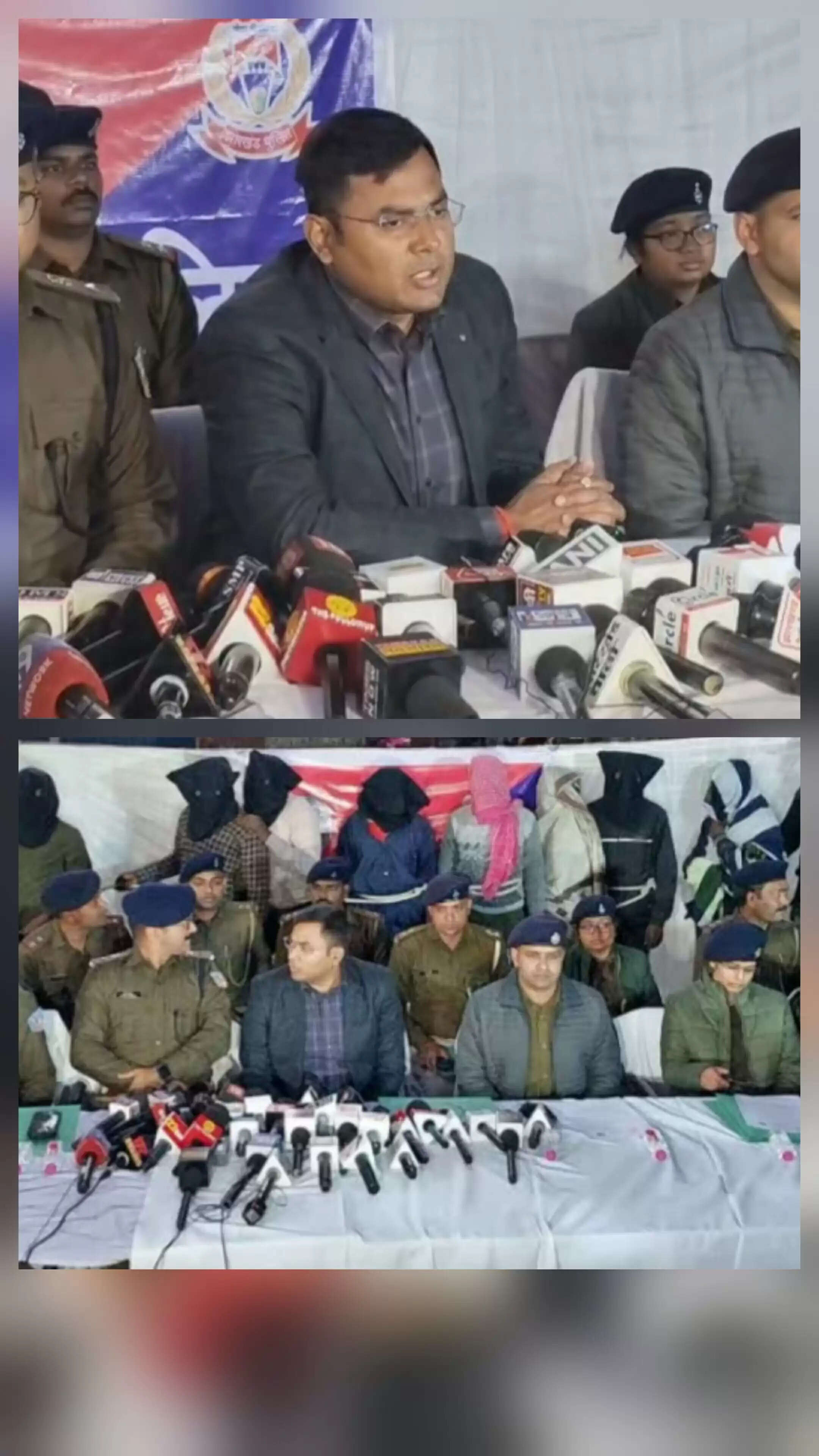 बच्चा चोर गिरोह के खिलाफ पुलिस की बड़ी कार्रवाई, 12 बच्चे बरामद, 13 गिरफ्तार