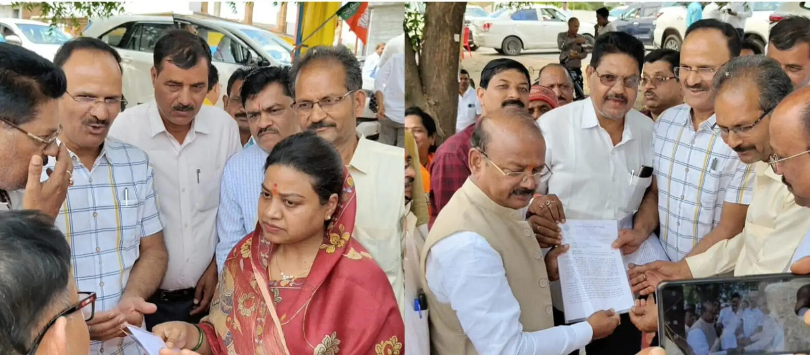 अनूपपुर: शिक्षक पात्रता परीक्षा पर पुनर्विचार की मांग, राज्य मंत्री और सांसद को सौपा ज्ञापन