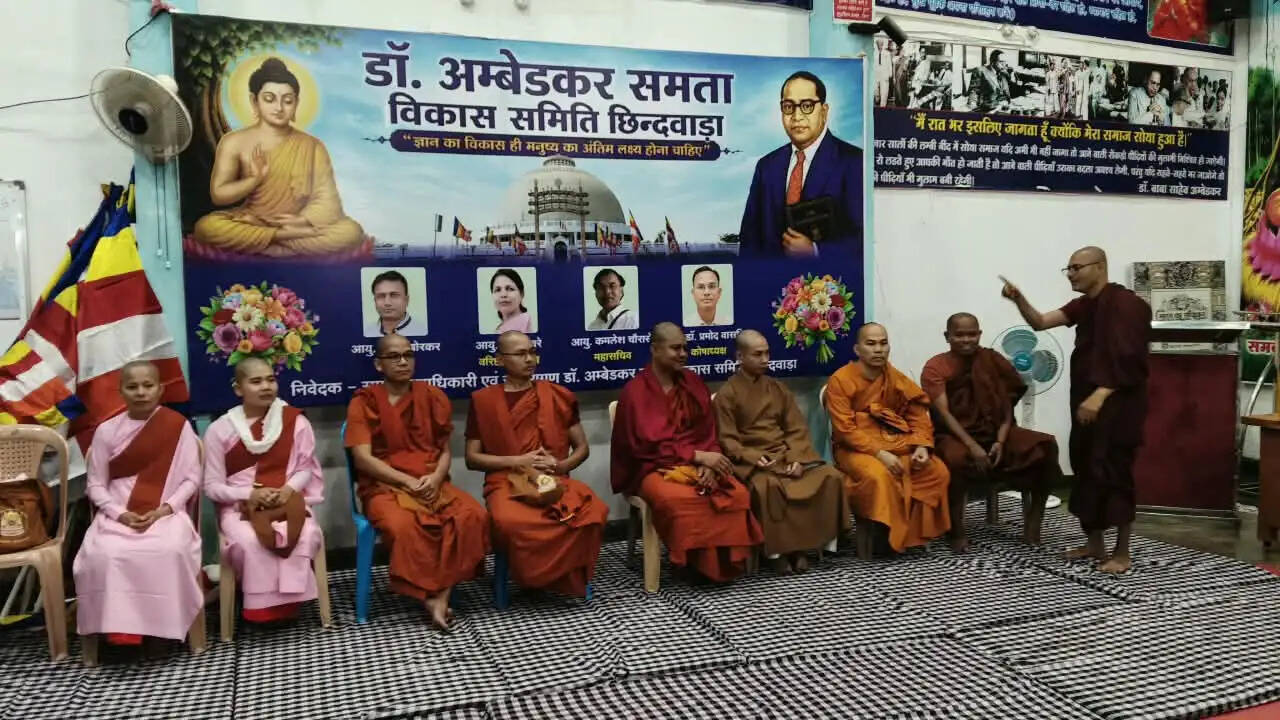 छिंदवाड़ा में एक नवंबर को होगा वर्षावास समापन समारोह, धम्मदेशना और संघदान का आयोजन