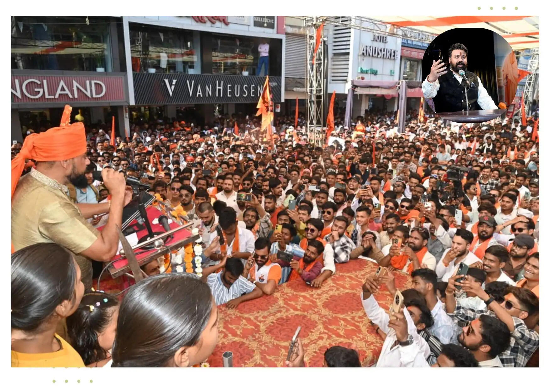 जबलपुरः ऐतिहासिक गदा यात्रा में गूंजा हिन्दू राष्ट्र का संकल्प, हजारों श्रद्धालु हुए शामिल