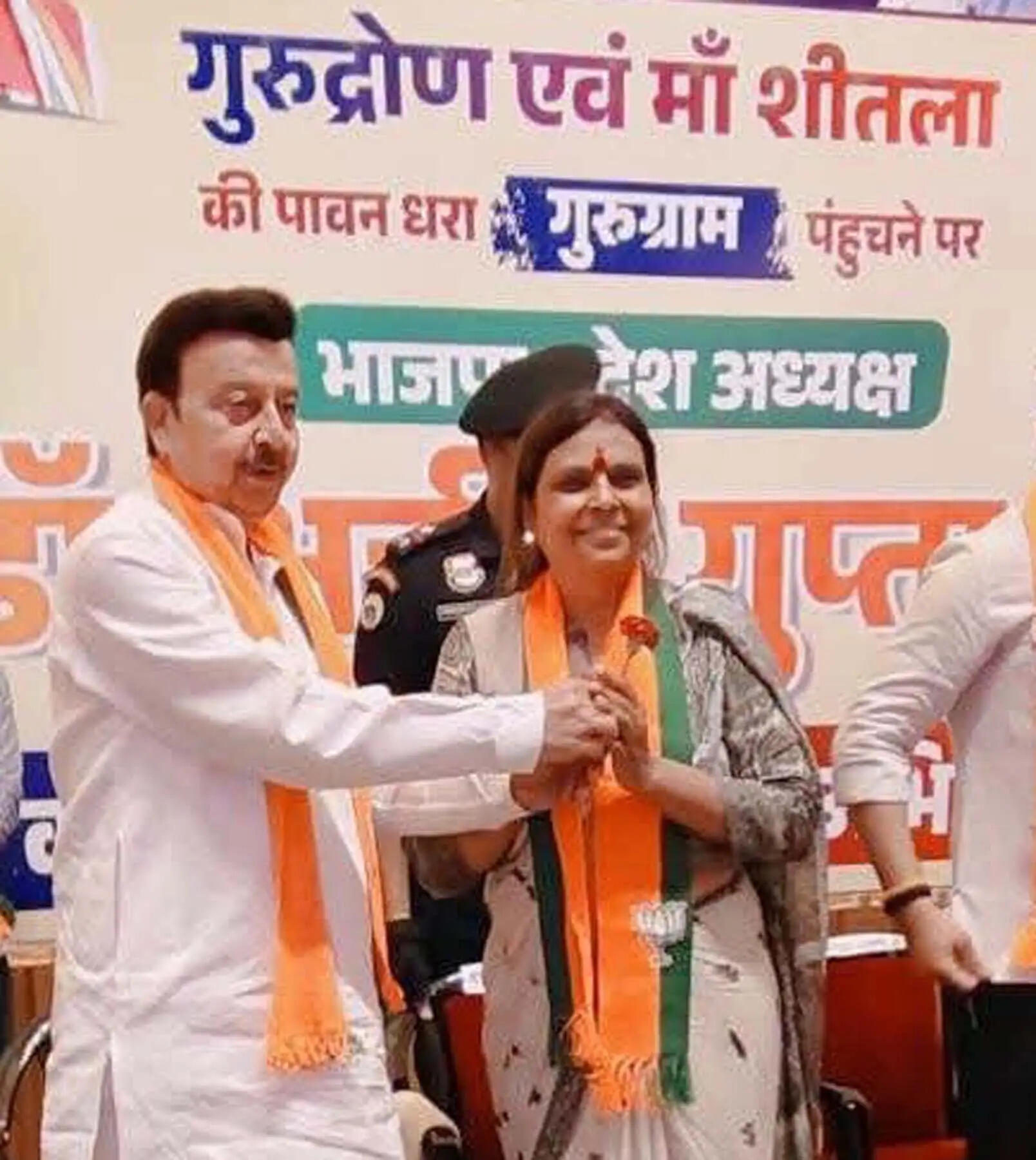 गुरुग्राम: डा. अर्चना गुप्ता के नेतृत्व में महिलाओं को सशक्त बनाने में गति मिलेगी: राव नरबीर सिंह