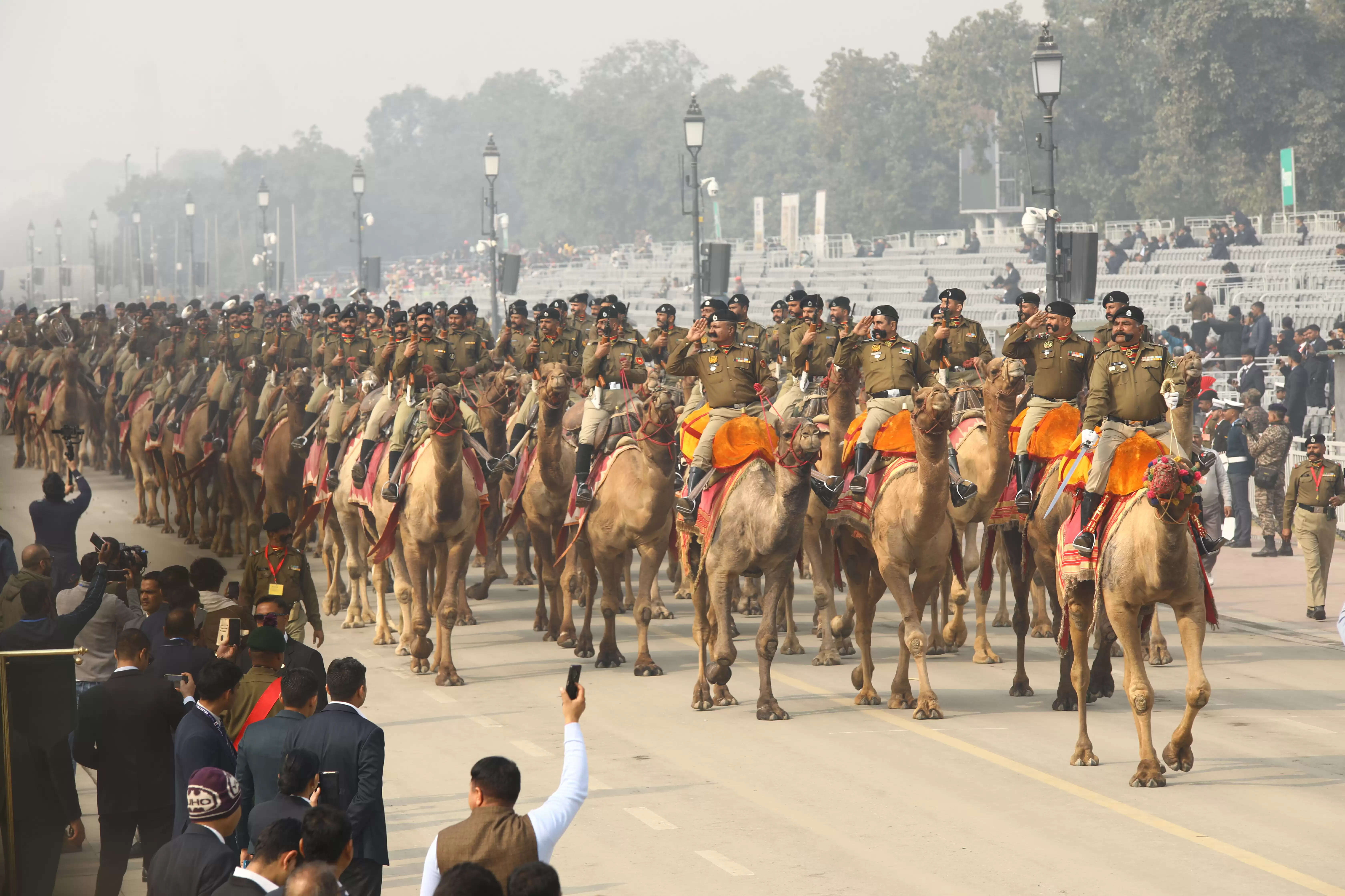 गणतंत्र दिवस : कर्तव्य पथ की शान बनेगा बीएसएफ का ऊंट दस्ता