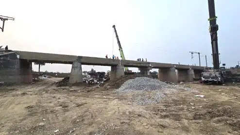 चुनार-चोपन खंड के 73 साल पुराने ब्रिज का नवीनीकरण कार्य पूर्ण