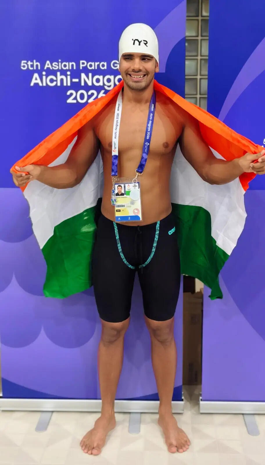 एशियन पैरा खेल : हिमांशु नांदल ने तैराकी में जीता दूसरा कांस्य पदक