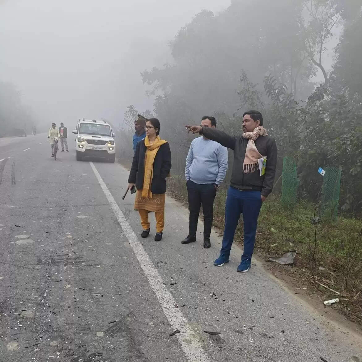 उप्र के लखीमपुर में भीषण सड़क हादसे में दंपति समेत तीन की मौत, मुख्यमंत्री योगी ने लिया संज्ञान