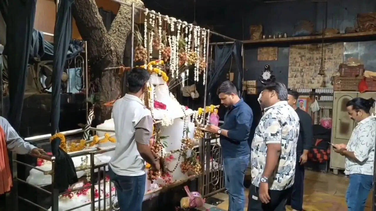 नौतपा की प्रचंड तपिश में बाबा बर्फानी बने मसाणिया धाम के भैरूनाथ