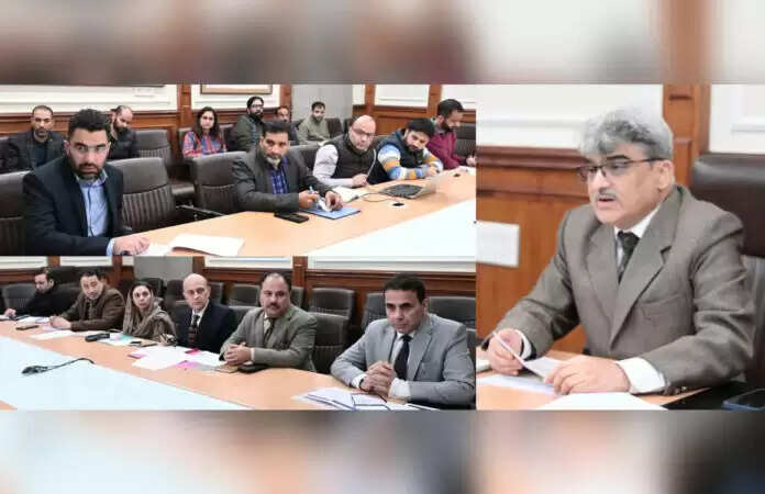 मुख्य सचिव ने जम्मू-कश्मीर के सभी जीएमसी में एमबीबीएस और पीजी सीटों के विस्तार पर दिया ज़ोर