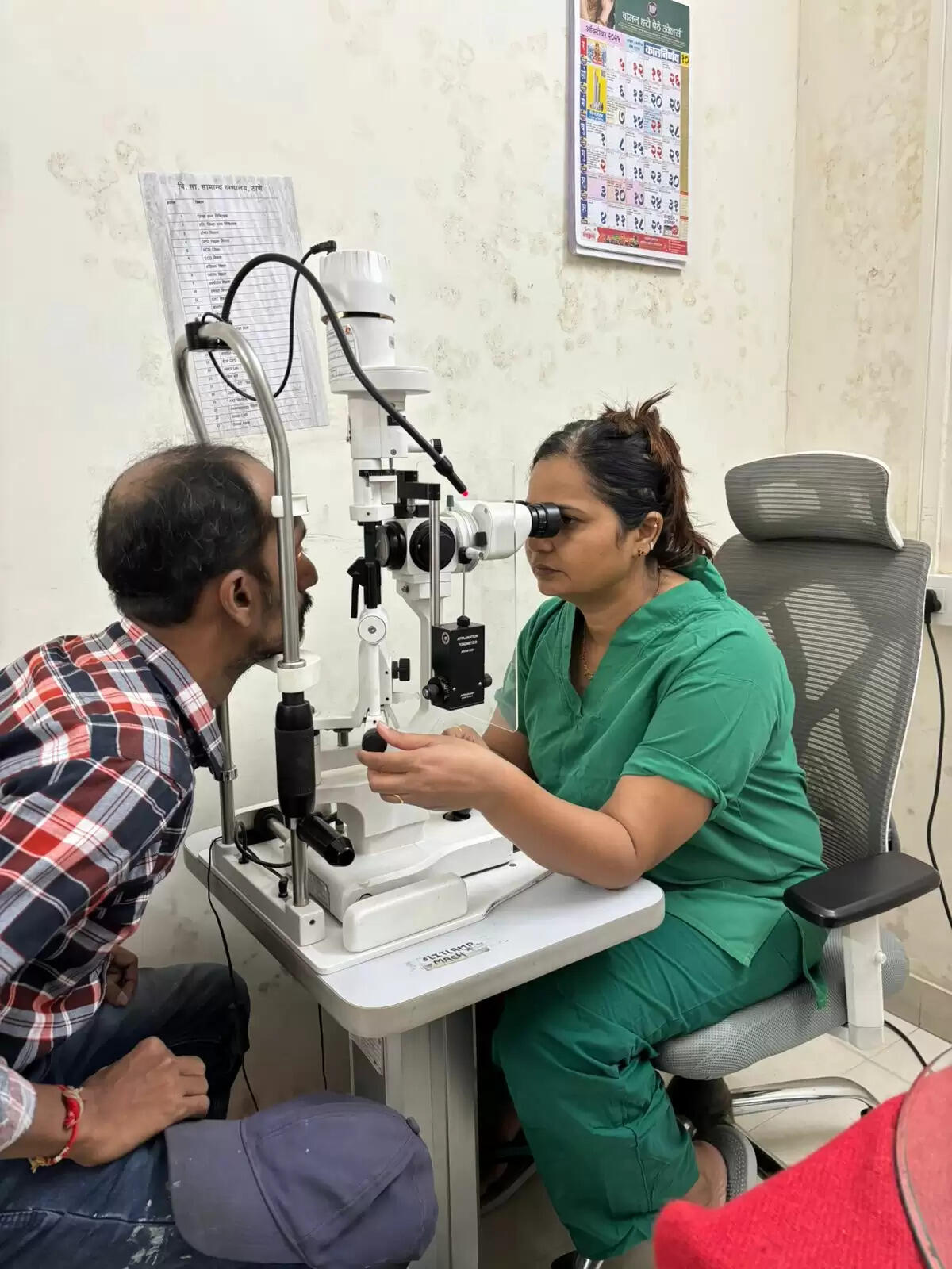 ठंड बढ़े तो रूखी हवा से आँखें बचाएं,डॉ शुभांगी ठाणे सिविल अस्पताल