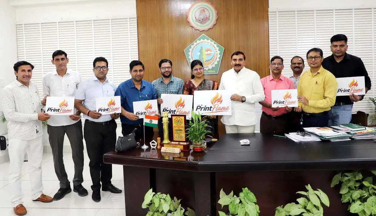 हिसार : विश्व स्तर पर तेजी से विकसित हो रहा प्रिंटिंग एवं पैकेजिंग उद्योग : प्रो. नरसी राम बिश्नोई