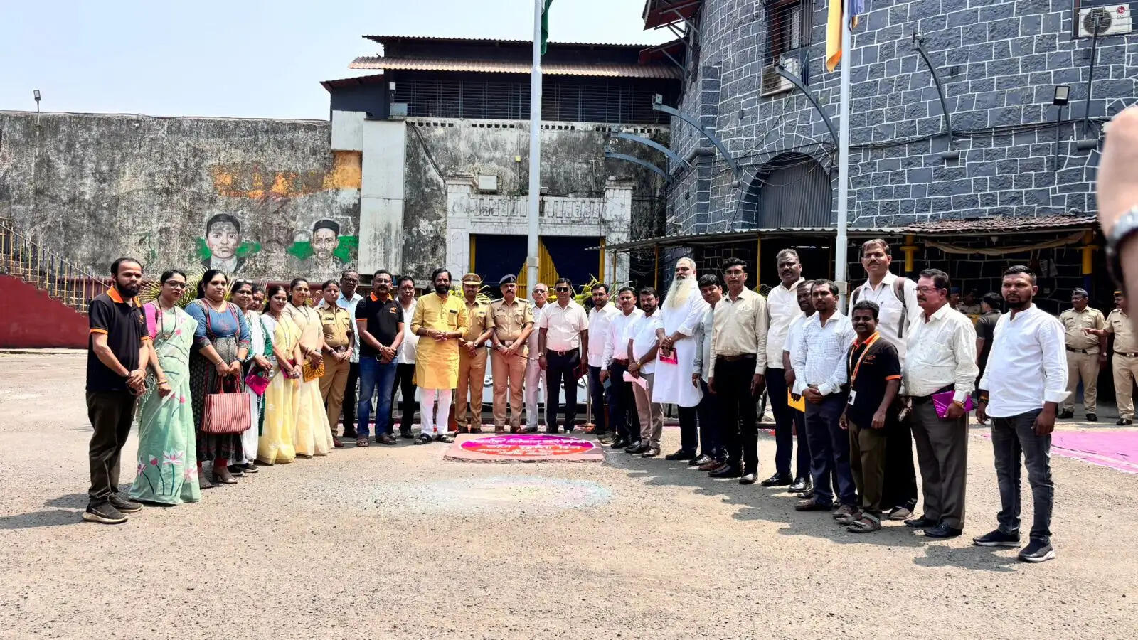 विधायक केलकर ने सतत बारहवें वर्ष ,ठाणे जेल में मुक्ति दिवस मनाया