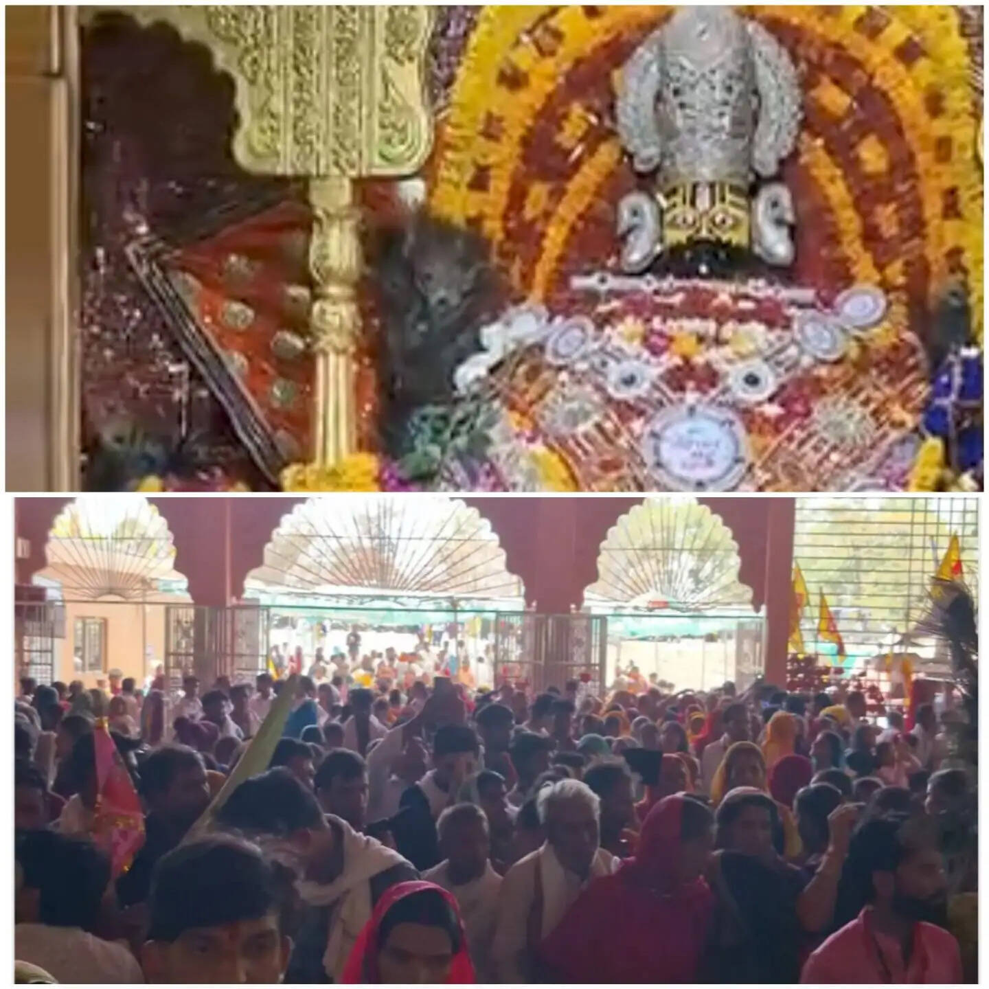 राजगढ़ः निर्जला एकादशी पर खाटू श्याम मंदिर में उमड़ा श्रद्धालुओं का सैलाब