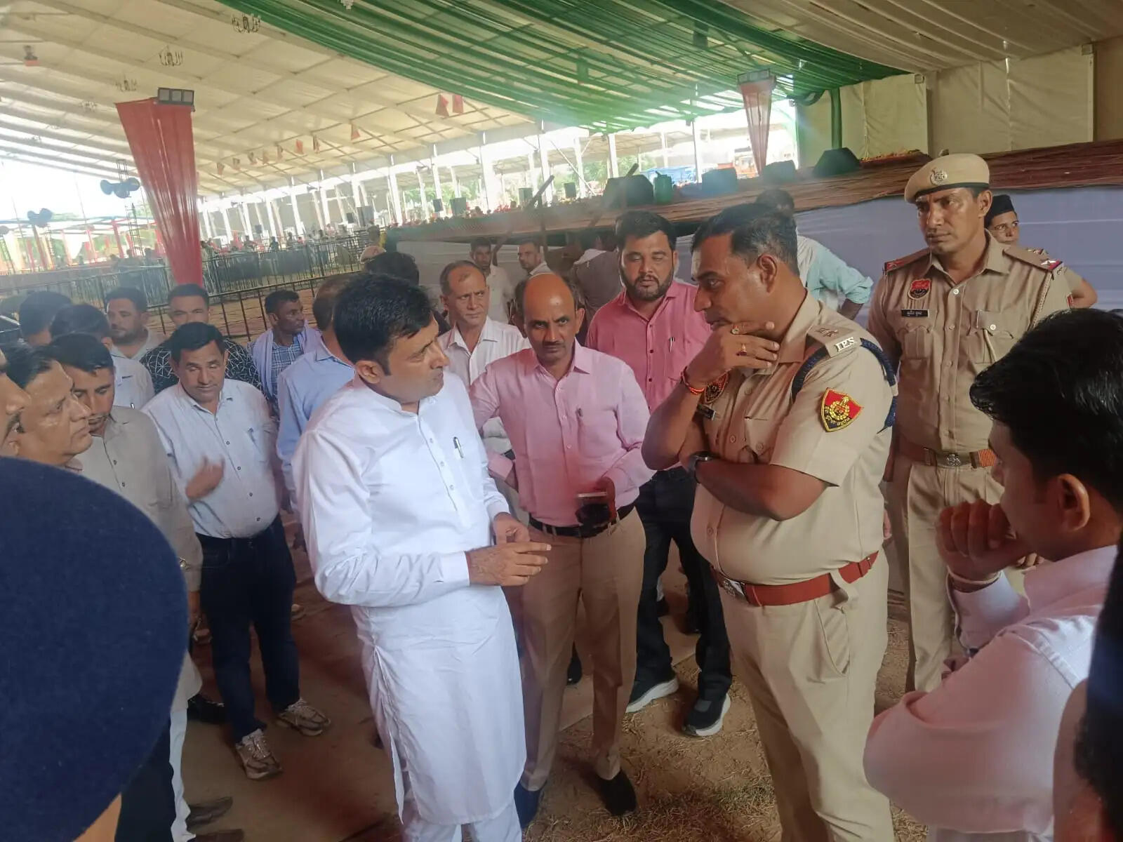 जींद आएंगे हरियाणा के मुख्यमंत्री, पुलिस अधीक्षक ने लिया सुरक्षा व्यवस्था का जायजा