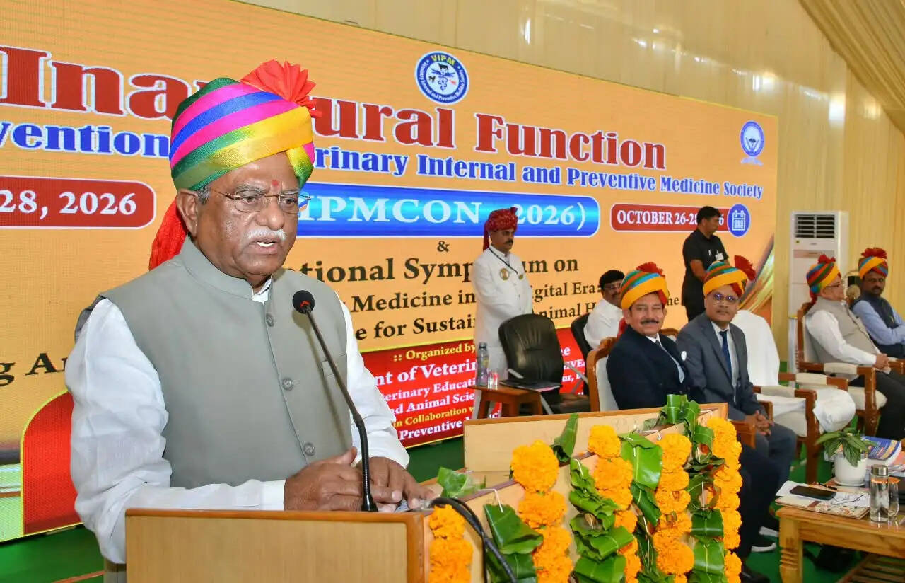 पशु चिकित्सा और पशुधन संरक्षण में भी राजस्थान देशभर में अग्रणी बने: राज्यपाल