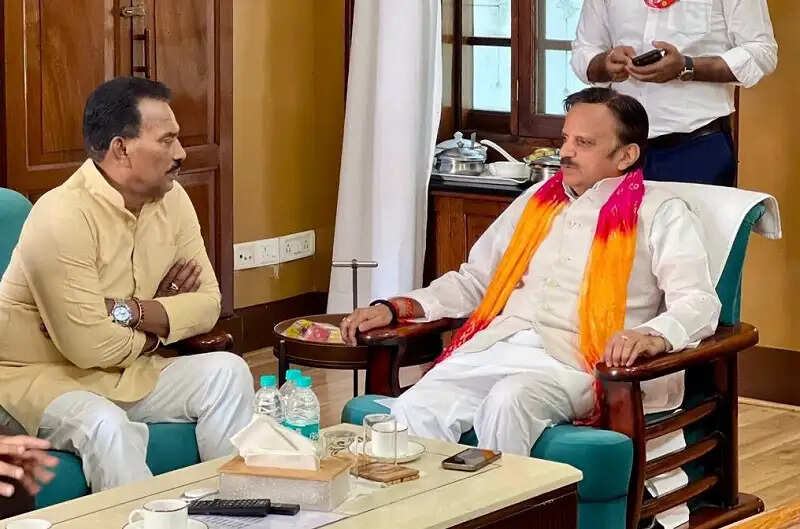 इंदौरः उप मुख्यमंत्री शुक्ल से मिले मंत्री सिलावट, एमवाय अस्पताल के बारे में दी जानकारी