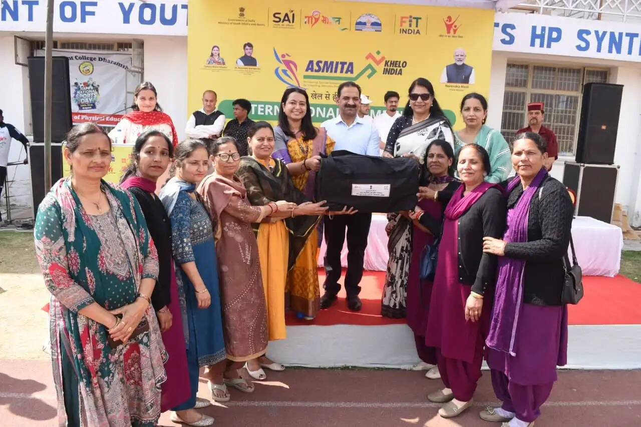 अंतरराष्ट्रीय महिला दिवस : धर्मशाला में आयोजित हुई ‘अस्मिता एथलेटिक्स लीग’