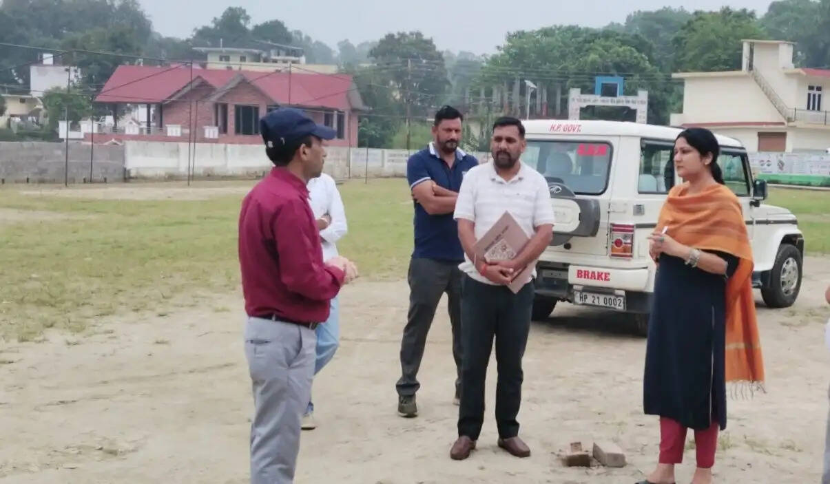 बड़सर में राज्य स्तरीय स्वतंत्रता दिवस समारोह की तैयारियां जोरों पर