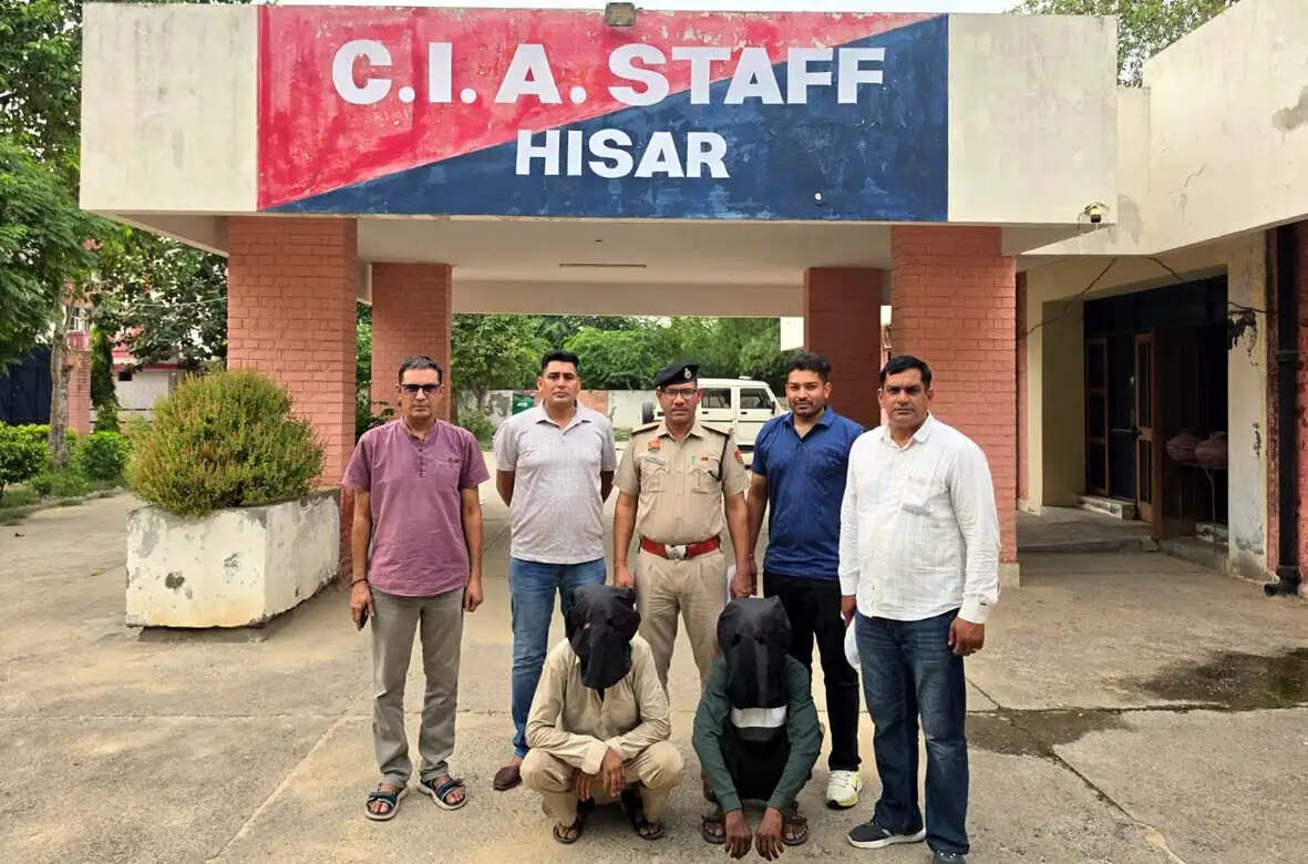 हिसार : सीआईए ने अंतरराज्यीय एटीएम चोरी गिरोह पकड़ा, दो आरोपी गिरफ्तार