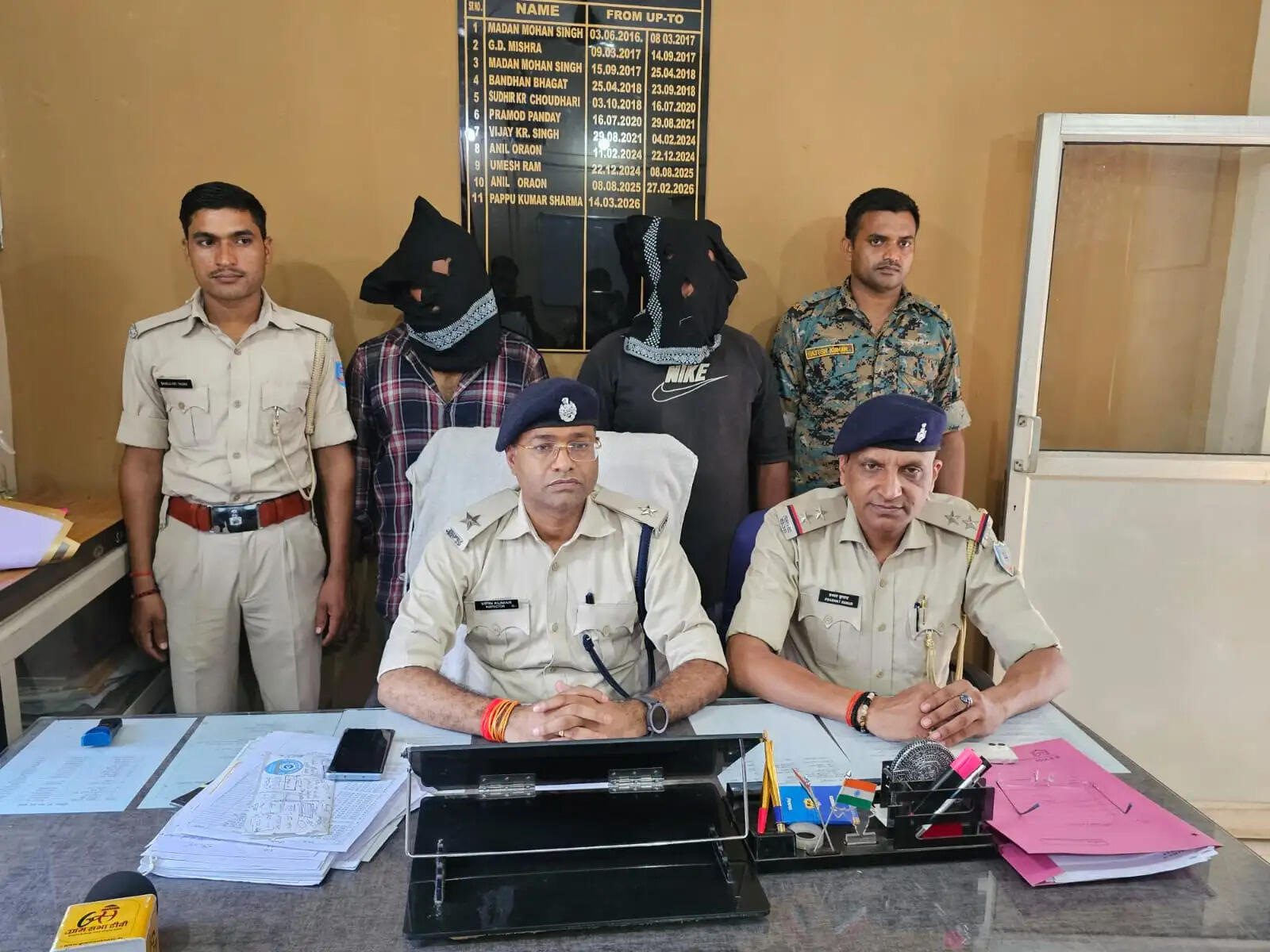 ट्रेलर चोरी मामले में दो आरोपित गिरफ्तार