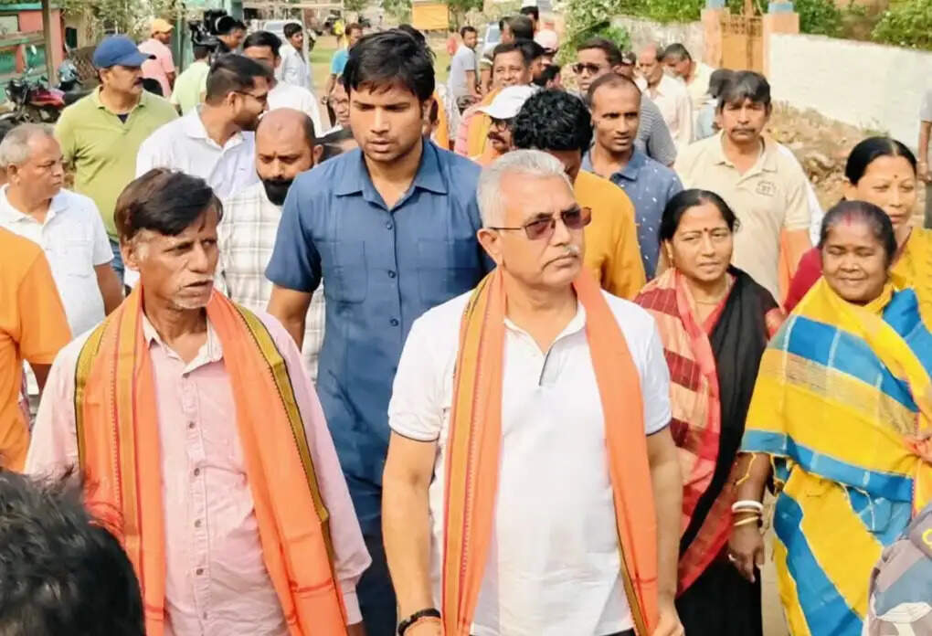 विस चुनाव 2026 : खड़गपुर में दिलीप घोष का जोरदार प्रचार अभियान