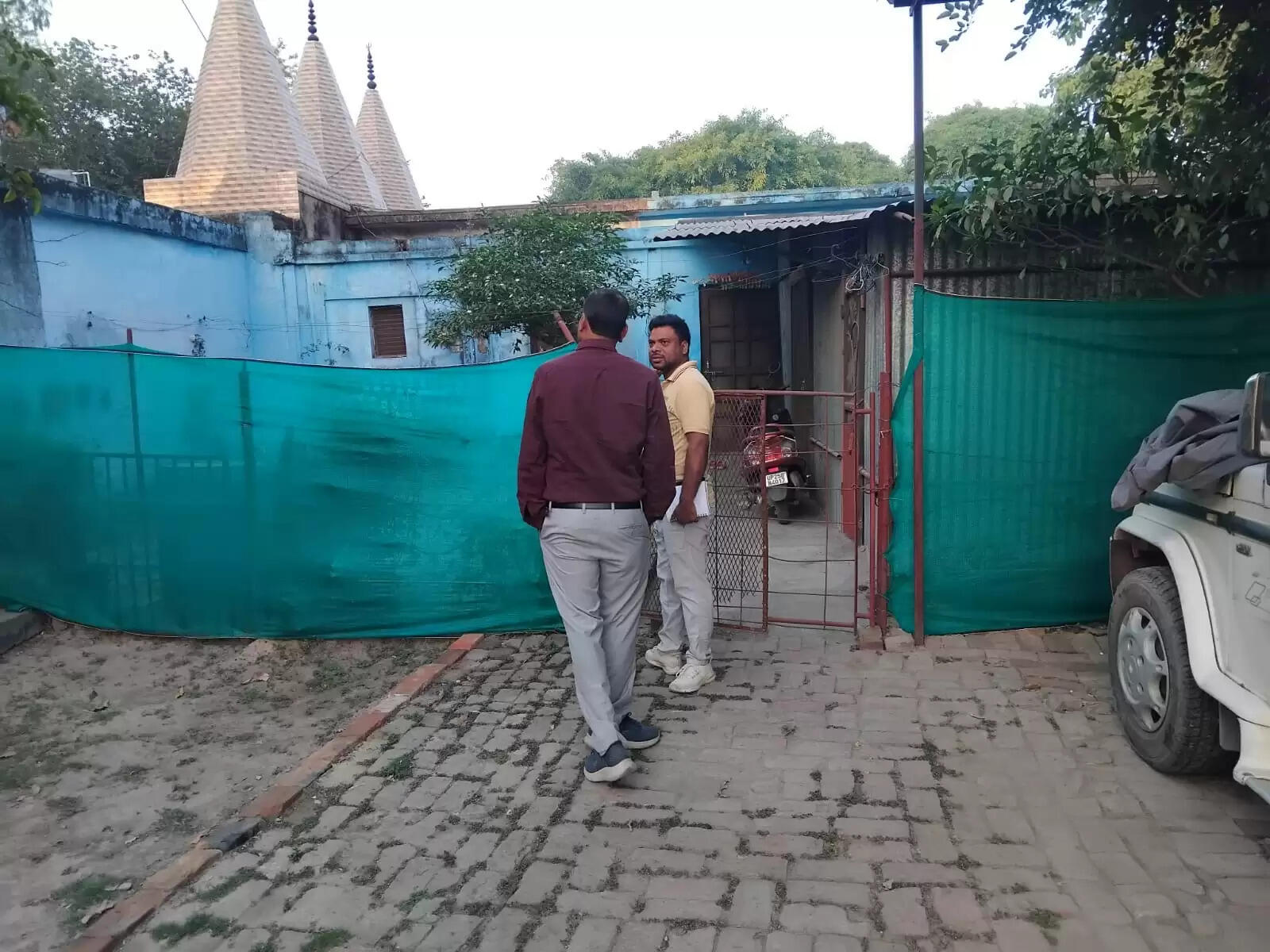 सीबीगंज की आईटीआर कॉलोनी में बिजली चोरी पकड़ी, 12 पर रिपोर्ट दर्ज