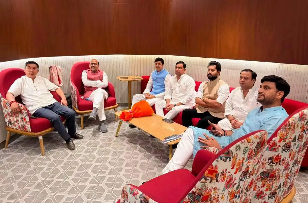 भाजपा के राष्ट्रीय महामंत्री हरीश&nbsp;द्विवेदी&nbsp;पहुंचे लखनऊ, एअरपोर्ट पर सुनी मन की बात