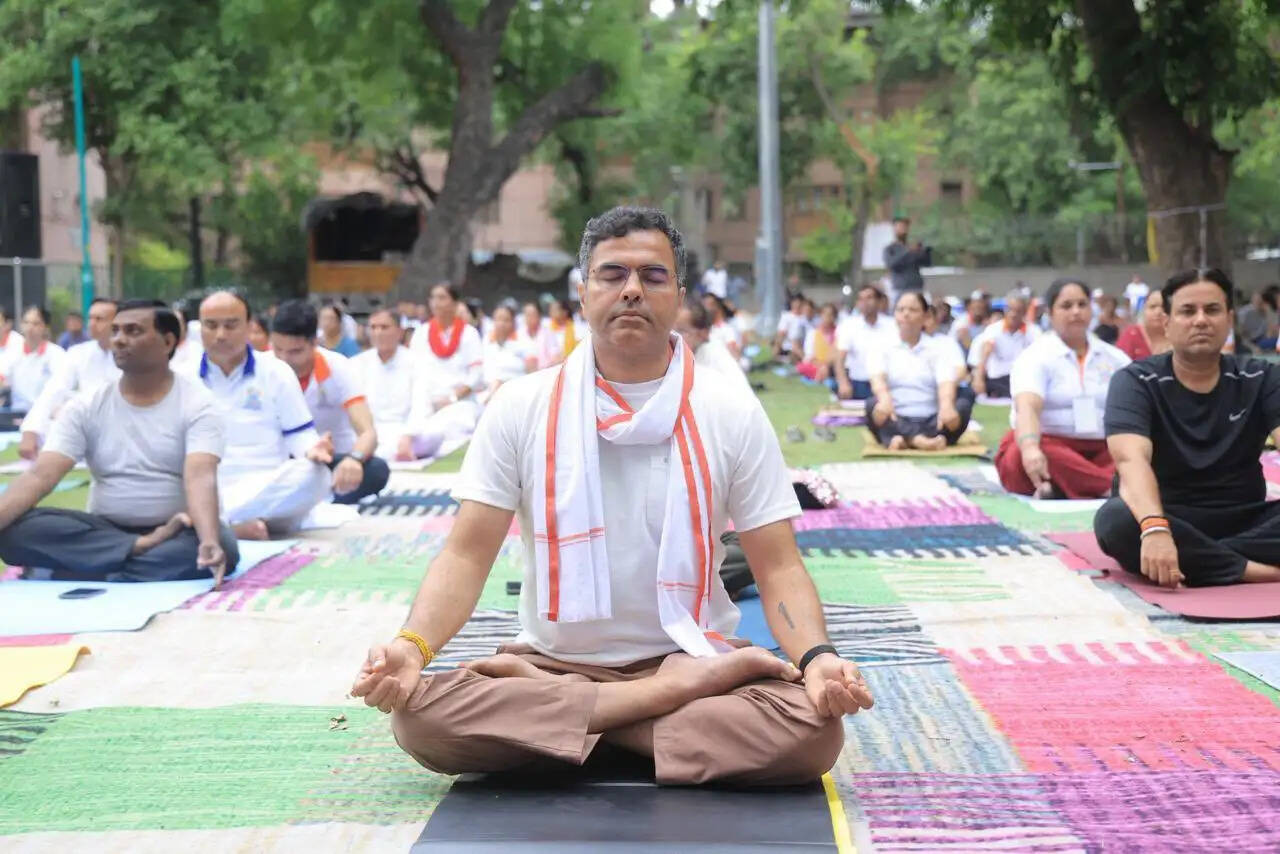 योग जीवन को संतुलित और समाज को सकारात्मक बनाने का माध्यम : प्रवेश साहिब सिंह
