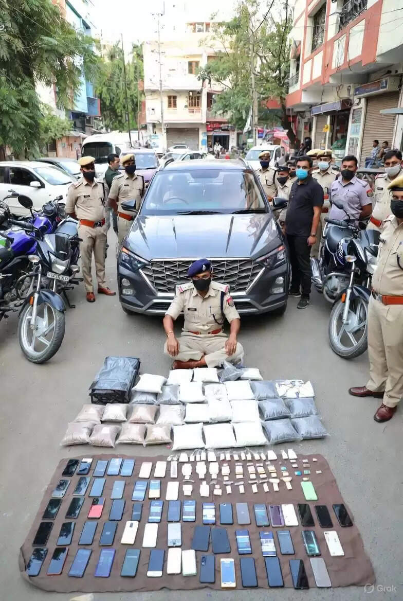 छत्‍तीसगढ़ : नशे के खिलाफ पुलिस की बड़ी कार्रवाई, नौ ड्रग्स पैडलर गिरफ्तार, 400 ग्राम हेरोइन सहित एक करोड़ से अधिक का माल जब्त