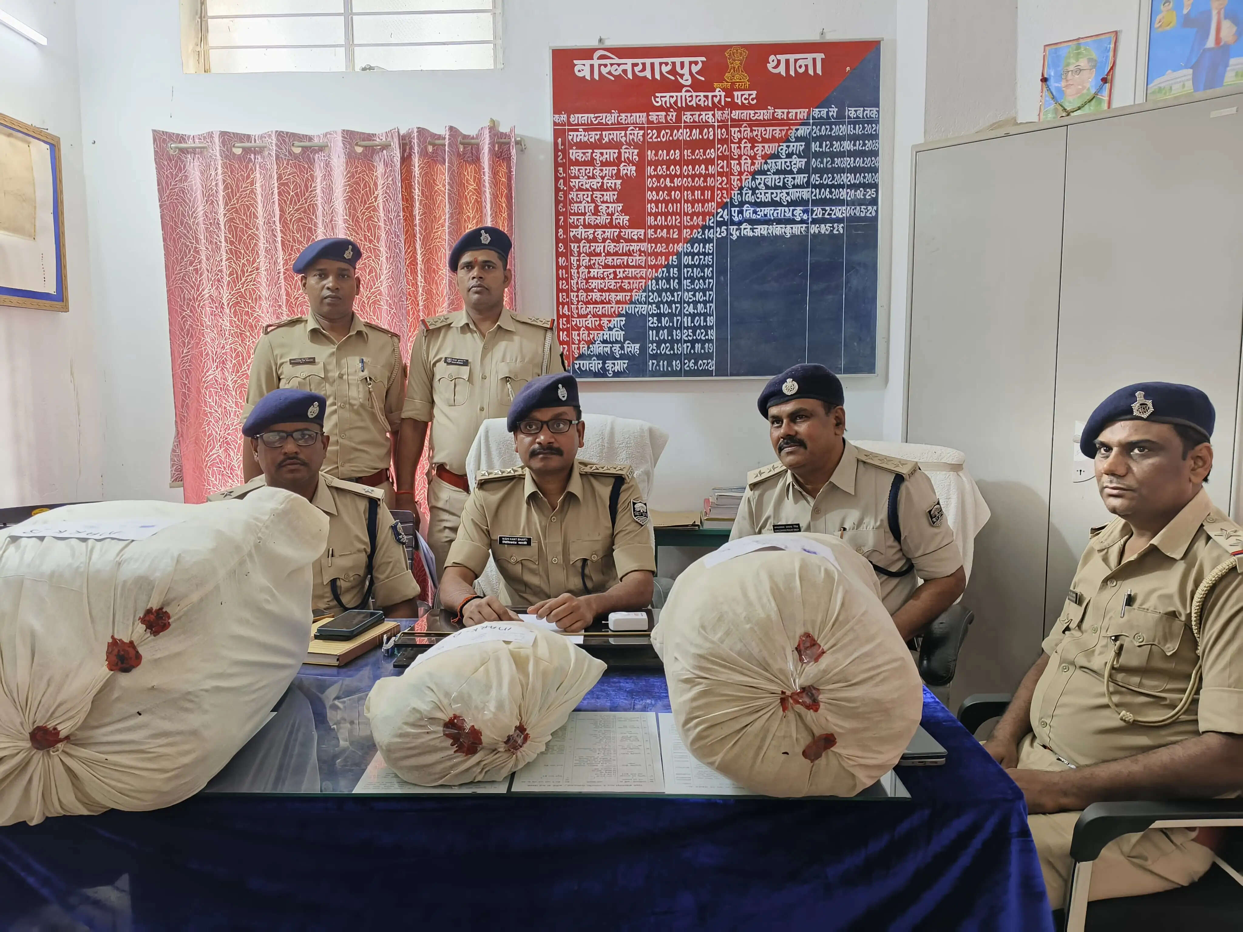 बख्तियारपुर में करीब 35 किलो गांजा जैसा पदार्थ बरामद, पति-पत्नी गिरफ्तार