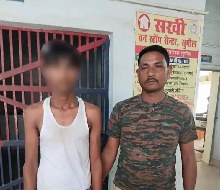 त्रिवेणीगंज पुलिस की कार्रवाई, आर्म्स एक्ट मामले में एक अभियुक्त गिरफ्तार